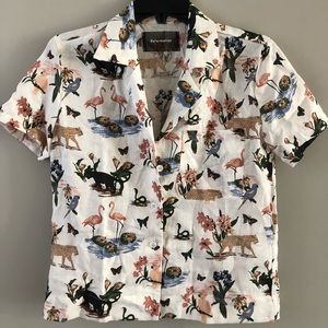Reformation Holiday shirt